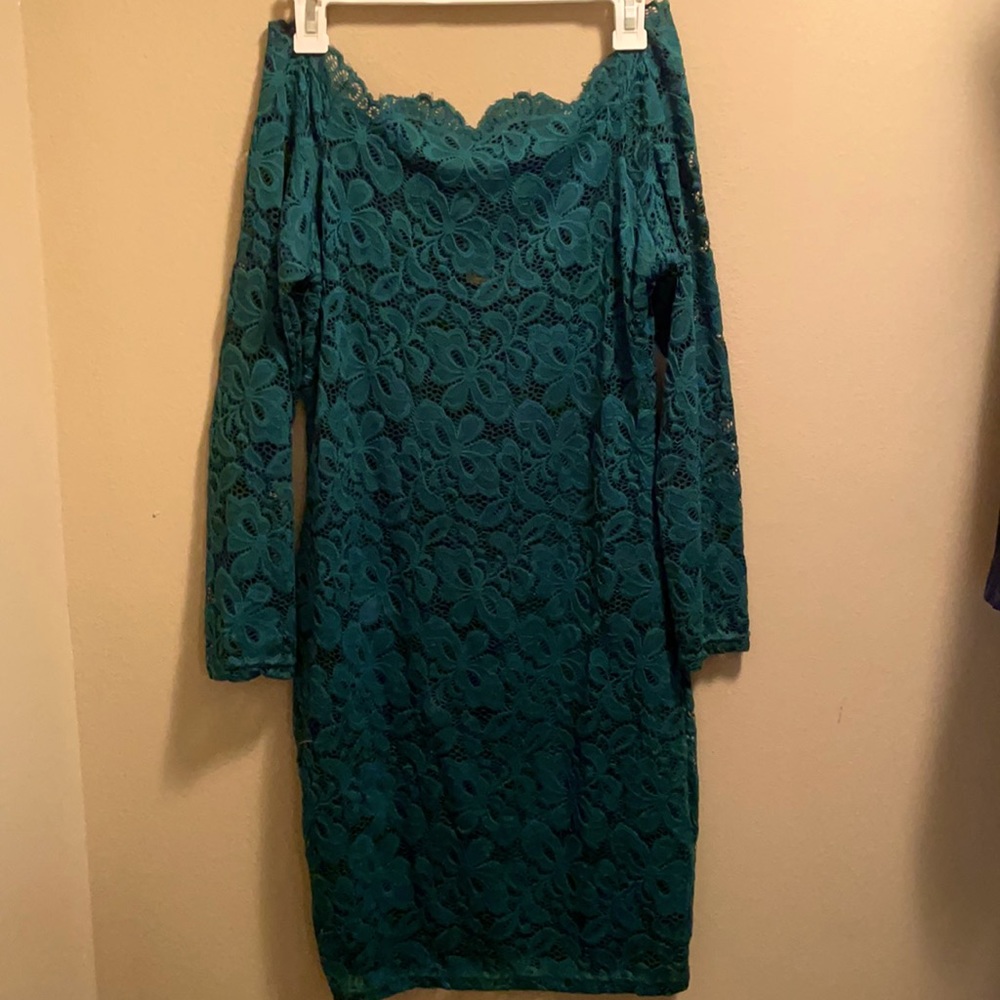 Floral cocktail-style dress